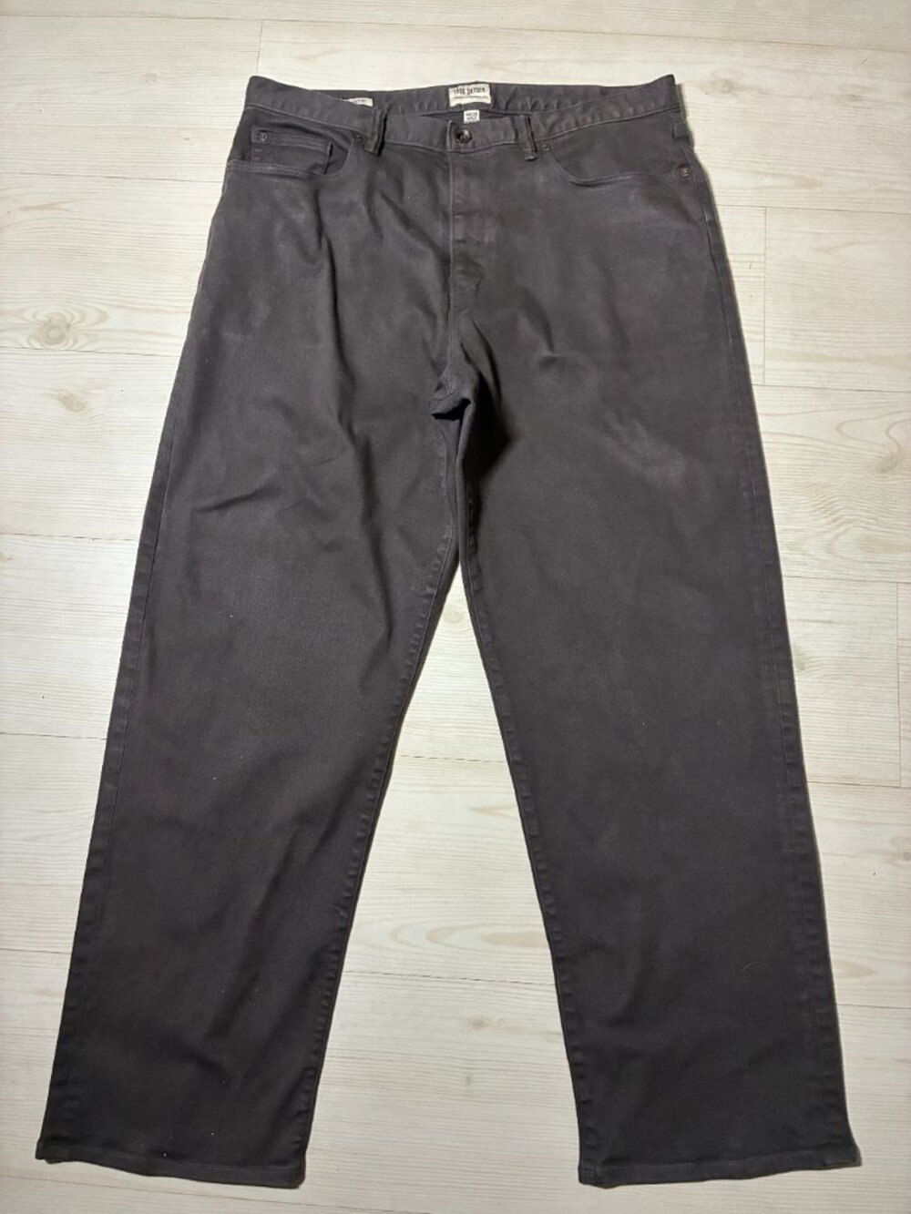 Todd Snyder Men’s Espresso Relaxed Fit Stretch Jeans 34x30 HighRise Straight Leg